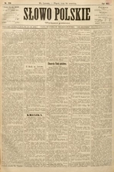 Słowo Polskie (wydanie poranne). 1897, nr 224