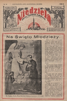 Niedziela : ilustrowany tygodnik katolicki Diecezji Częstochowskiej. 1935, nr 45