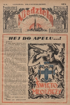 Niedziela : ilustrowany tygodnik katolicki Diecezji Częstochowskiej. 1935, nr 46