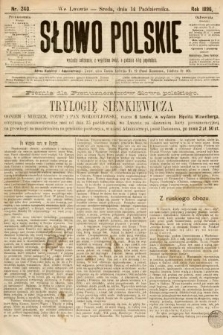 Słowo Polskie. 1896, nr 240