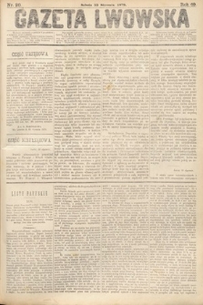 Gazeta Lwowska. 1879, nr 20