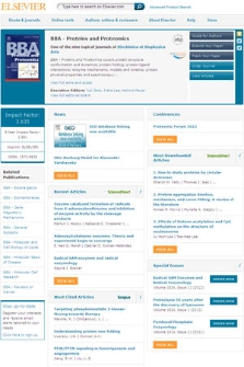 Biochimica et Biophysica Acta : Proteins and Proteomics