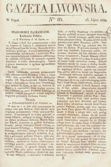 Gazeta Lwowska. 1830, nr 84