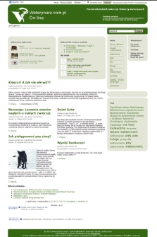 Weterynarz.com.pl On-line. Portal właścicieli zwierząt I lekarzy weterynarii