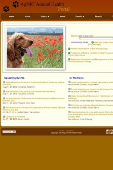 AgNIC Animal Health Portal