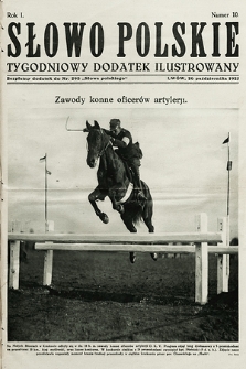 Słowo Polskie : tygodniowy dodatek ilustrowany. 1925, nr 10