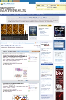 Chemistry of Materials