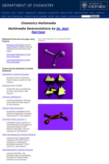 Chemistry multimedia demonstrations