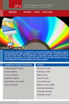Simon Fraser University: Department of Chemistry