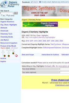 Organic Chemistry Highlights