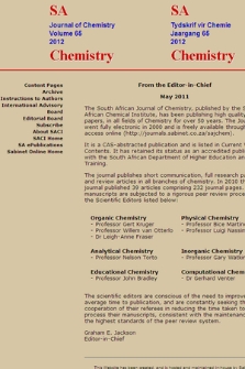 South African journal of chemistry