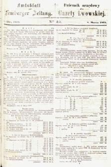 Amtsblatt zur Lemberger Zeitung = Dziennik Urzędowy do Gazety Lwowskiej. 1864, nr 55