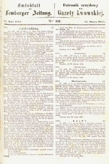 Amtsblatt zur Lemberger Zeitung = Dziennik Urzędowy do Gazety Lwowskiej. 1864, nr 60