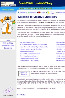Creative Chemistry : Fun Activities, Worksheets, Practical Guides and Interactive Quizzes