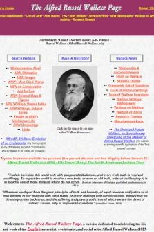 Alfred Russel Wallace page