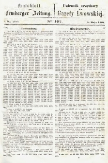Amtsblatt zur Lemberger Zeitung = Dziennik Urzędowy do Gazety Lwowskiej. 1864, nr 102