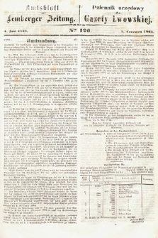 Amtsblatt zur Lemberger Zeitung = Dziennik Urzędowy do Gazety Lwowskiej. 1864, nr 126
