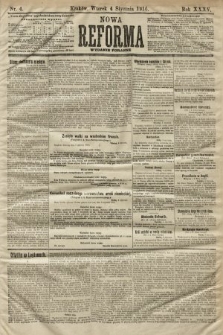 Nowa Reforma (wydanie poranne). 1916, nr 4