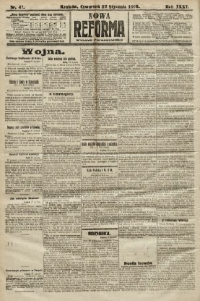 Nowa Reforma (wydanie popołudniowe). 1916, nr 47
