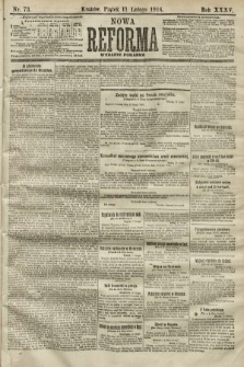 Nowa Reforma (wydanie poranne). 1916, nr 73