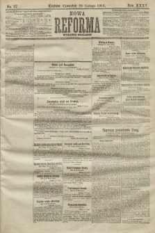 Nowa Reforma (wydanie poranne). 1916, nr 97