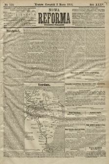 Nowa Reforma (wydanie poranne). 1916, nr 110