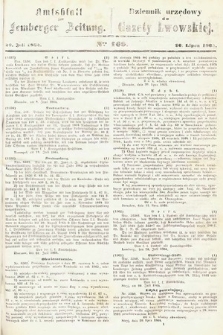 Amtsblatt zur Lemberger Zeitung = Dziennik Urzędowy do Gazety Lwowskiej. 1864, nr 169