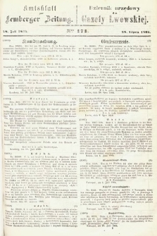 Amtsblatt zur Lemberger Zeitung = Dziennik Urzędowy do Gazety Lwowskiej. 1864, nr 171