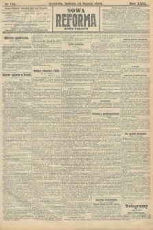 Nowa Reforma (numer poranny). 1910, nr 115