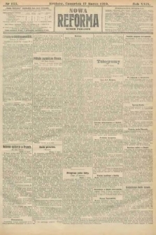 Nowa Reforma (numer poranny). 1910, nr 123
