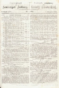 Amtsblatt zur Lemberger Zeitung = Dziennik Urzędowy do Gazety Lwowskiej. 1864, nr 181