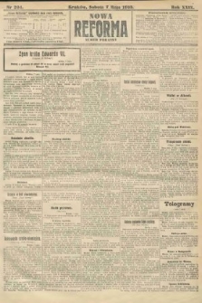Nowa Reforma (numer poranny). 1910, nr 204