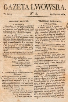 Gazeta Lwowska. 1831, nr 8