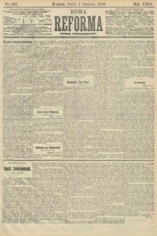 Nowa Reforma (numer popołudniowy). 1910, nr 243