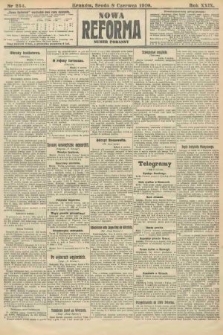 Nowa Reforma (numer poranny). 1910, nr 254