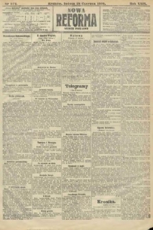 Nowa Reforma (numer poranny). 1910, nr 272