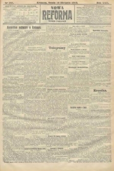 Nowa Reforma (numer poranny). 1910, nr 361