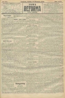Nowa Reforma (numer poranny). 1910, nr 375