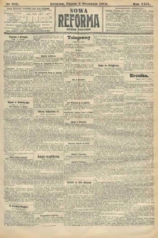 Nowa Reforma (numer poranny). 1910, nr 399