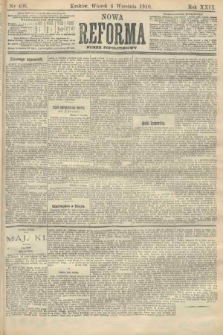 Nowa Reforma (numer popołudniowy). 1910, nr 406