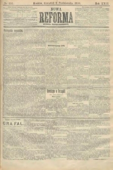 Nowa Reforma (numer popołudniowy). 1910, nr 456