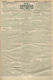 Nowa Reforma (numer poranny). 1910, nr 497