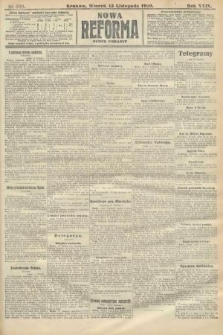 Nowa Reforma (numer poranny). 1910, nr 521