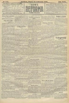 Nowa Reforma (numer poranny). 1910, nr 539