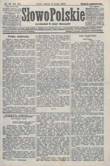 Słowo Polskie (wydanie popołudniowe). 1908, nr 70