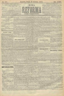 Nowa Reforma (numer popołudniowy). 1910, nr 591