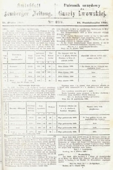 Amtsblatt zur Lemberger Zeitung = Dziennik Urzędowy do Gazety Lwowskiej. 1864, nr 238