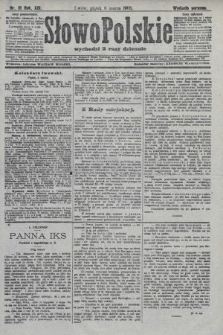 Słowo Polskie (wydanie poranne). 1908, nr 111