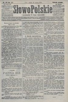 Słowo Polskie (wydanie poranne). 1908, nr 123