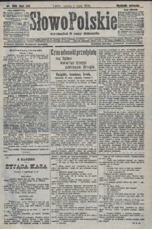 Słowo Polskie (wydanie poranne). 1908, nr 308